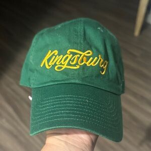 Nike Green and Gold Embroidered Cap